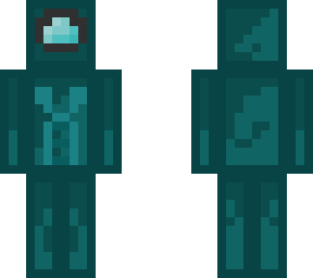 among us (cyan)