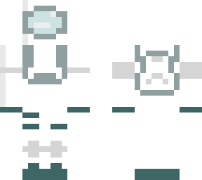 among us white suit (crewmate)