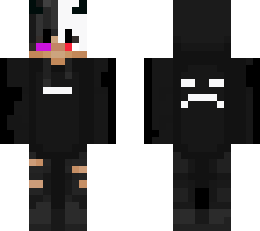black&white demon boy with sharingan and rinnegan