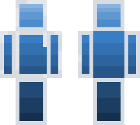 blue fading skin