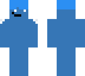 blue man