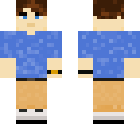 blue shirtboy