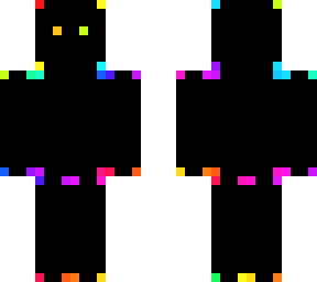 cool rainbow gradient with black