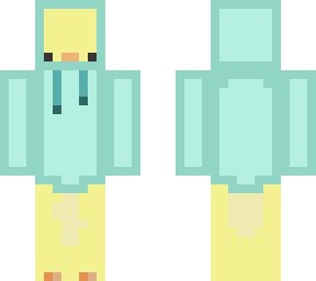 cute duck in a hoodie