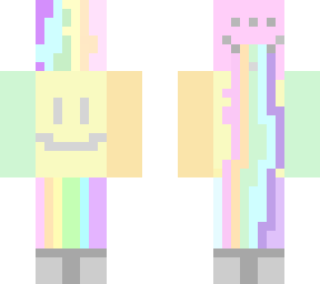 cute rainbow alien