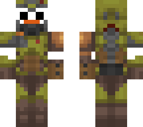 doom guy chicken