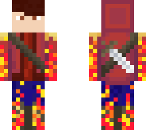 flaming warrior