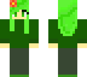green girl with sweater top improved again 2.0
