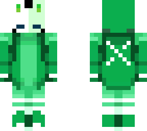 green rabbit mask