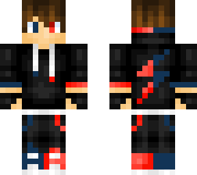 half blue half red pro gamer