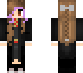 harry potter gryffindor girl purple hair