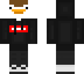 hoodie ducky with hair