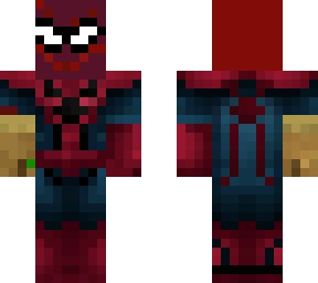 infinity spiderman ( don't take the hat off, you'll regret it