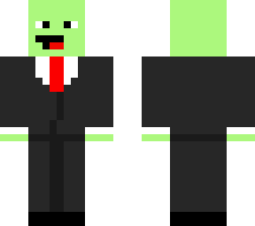 mike in a suit
