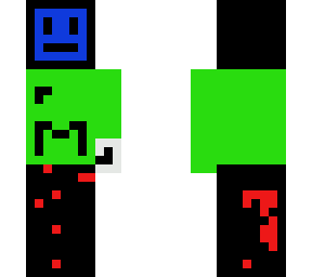 minelander the creeper (with one hand)