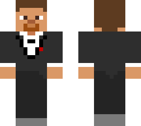 plastic tuxedo steve minecraft