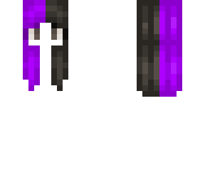 purple and black  halloween hair base
