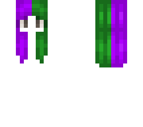 purple and green halloween hair base