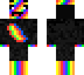 rainbow pig