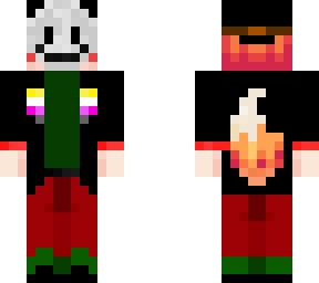 red mask