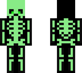 skeleton green bones