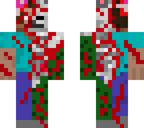 skeleton/zombie herobrine