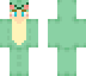 sollis in a frog suit