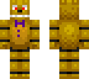 spring bonnie with red eyes