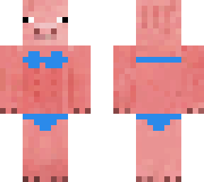 swimsuit pig
