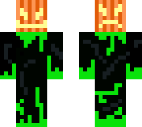 two sided pumpkin creature
