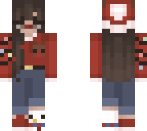 violet - winter/christmas outfit