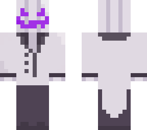 white pumpkin head in white suit