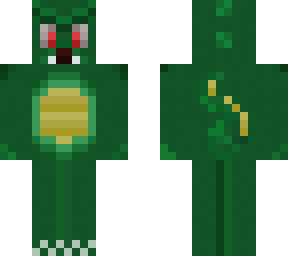 a green dragon for halloween
