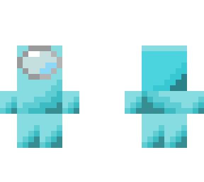 among us cyan