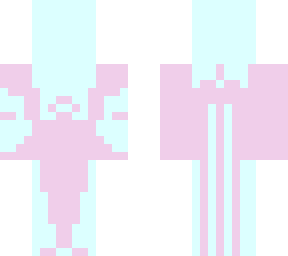 blue and pink
