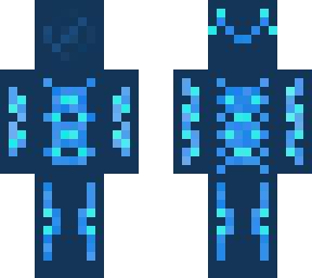 blue glow alien