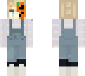 boy with pumpkin mask