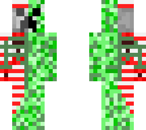 christmas creeper skeleton