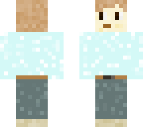 cool blue shirt with jeans (double skin)