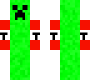 creeper with tnt arms