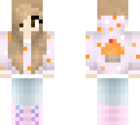 cupcake girl gamer halloween skin