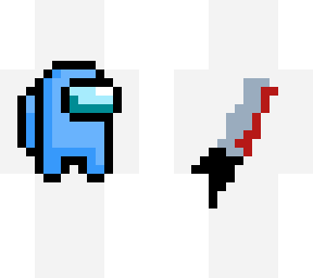 cyan inposter knife