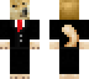 doge in a suit
