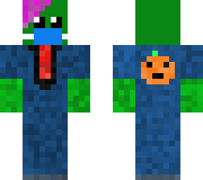 dum zombie with a mask