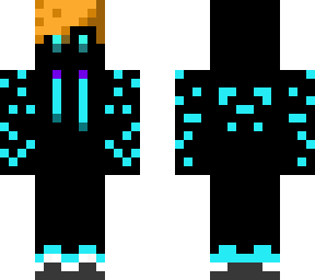 gamer boy teal and black hoodie