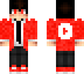 garoto com roupa de youtube