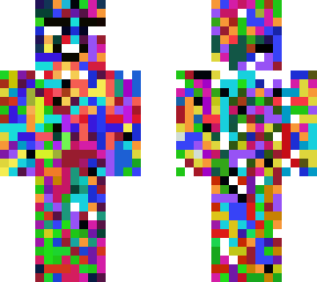 glitchy man