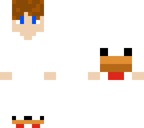 me in chicken suit