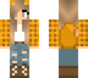 orange wolf/pumpkin wolf