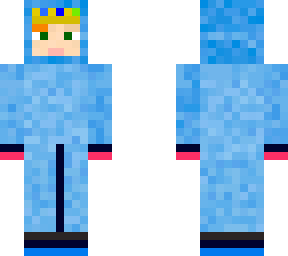 queen alex in blue onsie